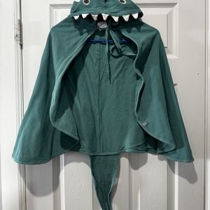 Ring Emerald Green Dino Cape for Kids